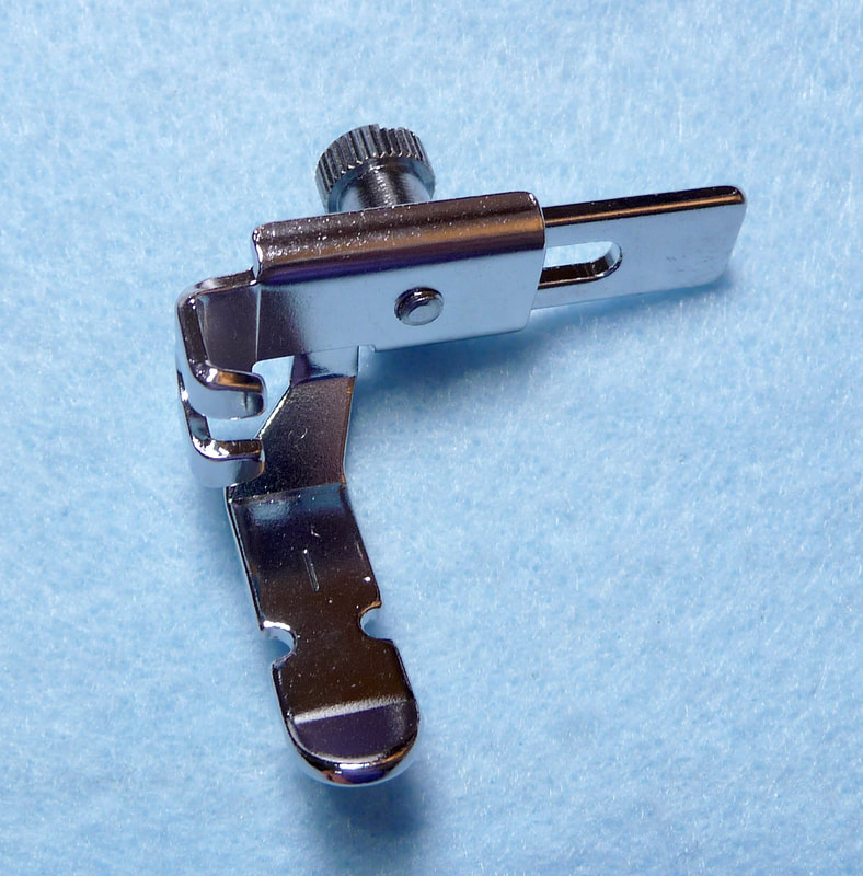Low Shank Invisible Zipper Foot Screw On Type for attatching concealed  zips. Various feet and attachments to buy